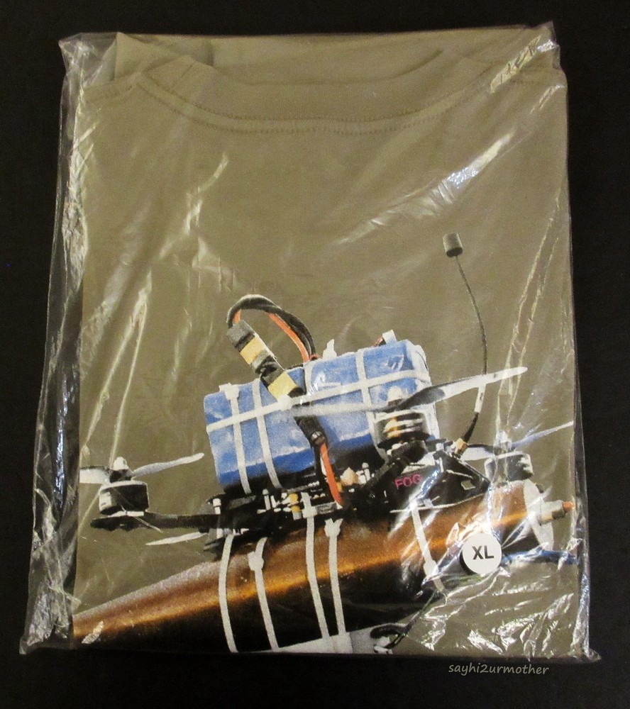 XL – FORWARD OBSERVATIONS GROUP FOG BE SEEING YOU KAMIKAZE DRONE MILITARY TEE