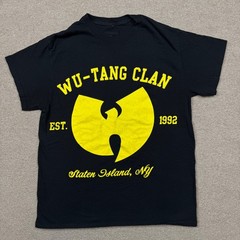 Wu-tang Clan Shirt Men’s Size M Black Short Sleeve Crewneck Graphic Rap Tee