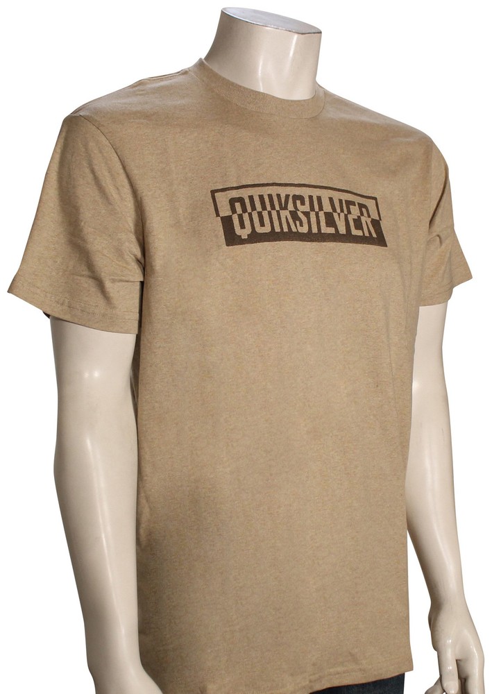Quiksilver Negative Fusion T-Shirt – Twill Heather – New