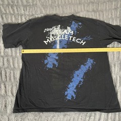 Yazbek Team MuscleTech The Best of the Best Graphic T-Shirt Men XL Black Gym Tee