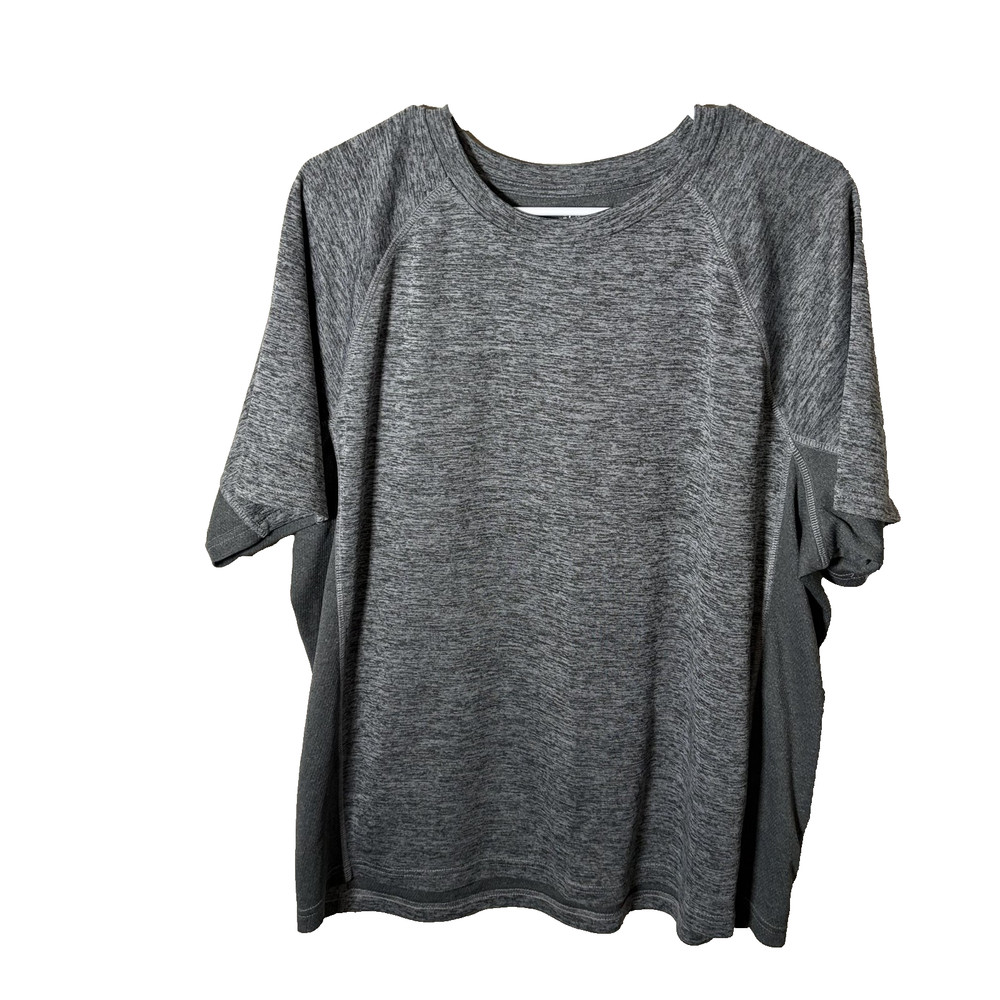 BCG T-Shirt Men’s XL Gray Short Sleeve Crew Neck Athletic Active Casual