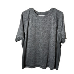 BCG T-Shirt Men’s XL Gray Short Sleeve Crew Neck Athletic Active Casual