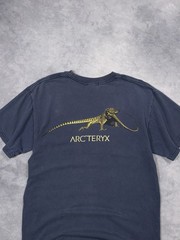 VERY RARE ARC’TERYX 1999 VINTAGE ARCHAEOPTERYX Y2K GRAIL CENTER LOGO T SHIRT