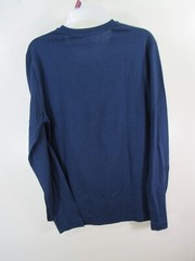 New Athletic Works Men T Shirt Size S 34 36 Blue Cove Long Sleeve