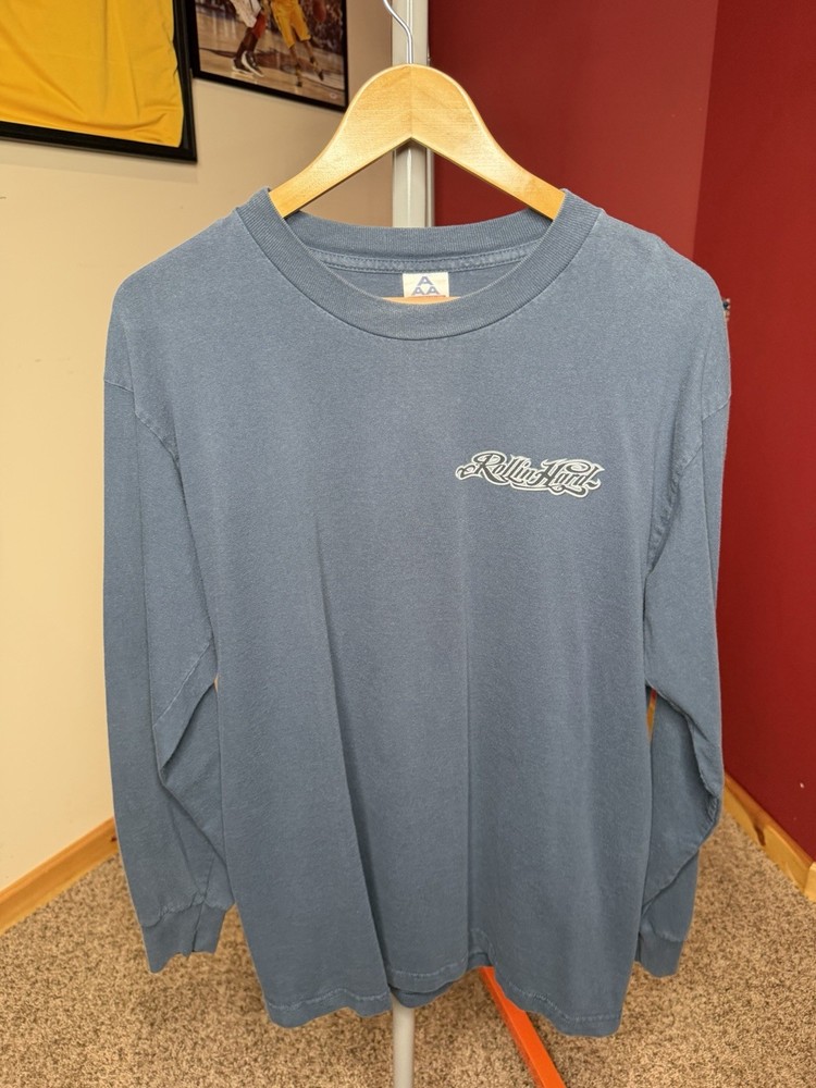 Y2K Rollin Hard Just Chillin Low Rider Long Sleeve With Sleeve Hit(XL)