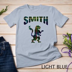 Smith Clan Kilt Tartan T-Shirt Lion Namesake Scottish gift Unisex T-shirt