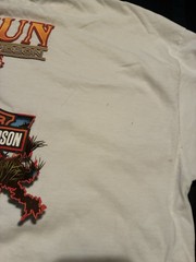 Harley Davidson Long Sleeve Louisiana Gator Crawfish Sleeve Hits Size Xl READ
