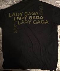 2010 Lady Gaga The Fame Monster T-Shirt Large Tultex Graphic Shirt Rare