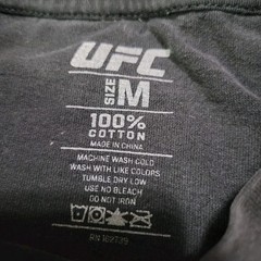 UFC Hasbulla Magomedov Graphic T-Shirt Mens Medium Black MMA Fighting Tee