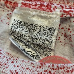 Vtg Chicago Bulls Shirt Mens Large White NBA Basketball Michael Jordan 90s