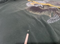 Bald Eagle Shirt Mens 3X Single Stitch Green Distressed Graphic Cal Cru Vintage