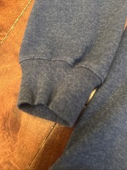 Carhartt Original Long Sleeve Pocket Tee Large Tall Blue Heather Color