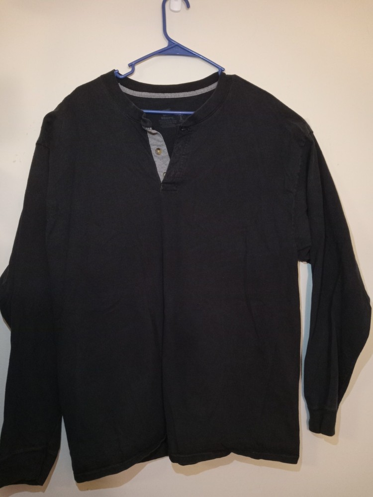 Hanes Mens BEEFY LONG SLEEVE 2XL. ** See Note In Description