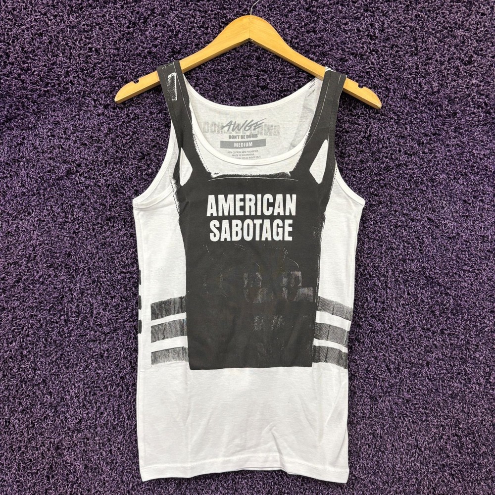Asap Rocky x AWGE American Sabotage Rolling Loud Tank Top size Medium