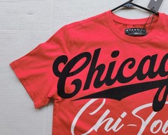ETERNITY BC/AD Men’s Apparel Chicago Chi-Town Red T-Shirt – Size: Medium