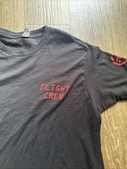 Star Fox Nintendo Video Game Flight Crew Zero Graphic T-Shirt Sz M
