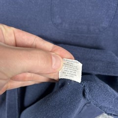 Taylor Stitch Shirt Mens 44 Blue Pocket Tee Recycled Cotton Blend Crewneck