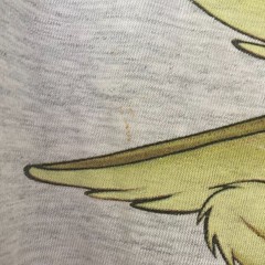 Vintage XL 90s Wile E Coyote Looney Tunes Hoop Slam Basketball T Shirt FLAWS