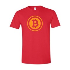 Bitcoin Logo Crypto Symbol Tshirt Cryptocurrency Tee Print DTF T-Shirt S/5XL