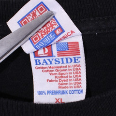 Army Shirt Mens XL Black Gold Casual Graphic USA Logo Cotton Outdoor Bayside Men