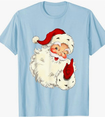 Santa Claus, Father Christmas, Saint Nicholas, T-Shirt