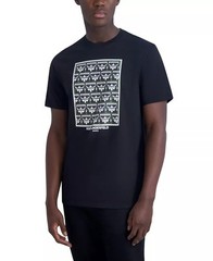 Karl Lagerfeld Paris Logo Graphic T-Shirt Men’s Small Black Multiplied Kocktail