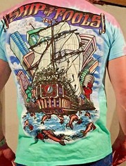 NEW Grateful Dead Liquid Blue Ship of Fools S M L 2X 4X 5X 6X Tie Dye