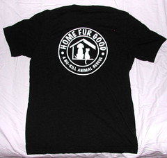 Home Fur Good A No-Kill Animal Rescue Dog Cat Shelter Phoenix T-Shirt L / XL