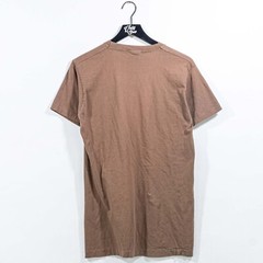 Fruit of The Loom Blank Brown Tonal T-Shirt Medium VTG 90s Streetwear Grunge