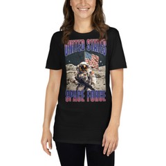 United States Space Force T-Shirt – Space Military Astronaut Graphic Tee
