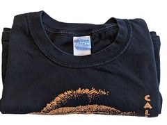 Vintage California State Parks 90s Grizzly Bear T Shirt Size XL Black CA Nature