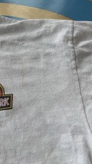 Vintage 90s Rare Jurassic Park Ride BARELY SURVIVED Universal Studios T-shirt XL