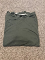 Jachs New York Short Sleeve T Shirt Olive Green XL Men’s Cotton Blend
