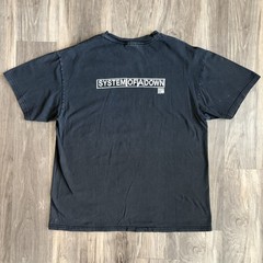 Vintage System of a Down Hand Self Titled Band T-Shirt Men’s Size L Black Faded