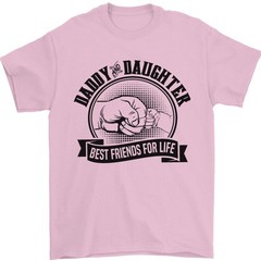 Daddy & Daughter Best Friends Fathers Day Mens T-Shirt 100% Cotton
