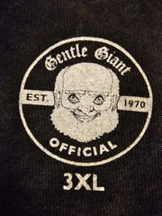 Gentle Giant Mineral Wash Official Band Long Sleeve T Shirt Rock Size 3x
