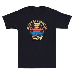 Josie’s On A Vacation Far Away Funny Saying Quote Gift Vintage Men’s T-Shirt Tee