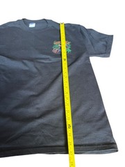 VINTAGE DELTA REBEL TIL I DIE SKULL T SHIRT GUNJA WEED Size L