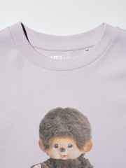 PSL UNIQLO UT Monchhichi T-Shirt OFF WHITE Graphic Relax Fit Japan XS-3XL