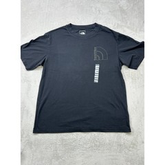 The North Face T-Shirt Mens Large Black Short Sleeve Graphic Logo Crewneck NWT