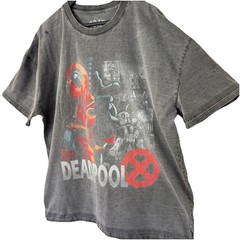 Marvel Deadpool x Goat Crew T-shirt Men XL Oversized Heavyweight Vintage Black