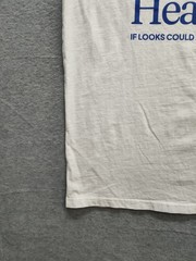 Ascolour Classic Men T Shirt L White Crew Neck Short Sleeve Graphic Logo Casual