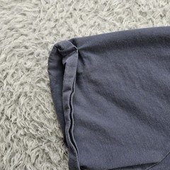 Son of a Tailor T Shirt XL Blue Rolled Sleeves 100% Supima Cotton