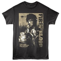Rambo Fighting for His Life Men’s T Shirt