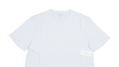 Vince Men’s Glacier Light Blue Pima Cotton Crew-Neck Short Sleeve T-Shirt