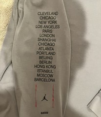 Jordan Flight Tour 2022 Long Sleeve Gray Shirt
