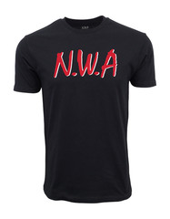 NWA Straight Outta Compton Graphic Black T shirt