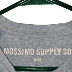 Mossimo Supply Co. Size Medium M Men’s Blue Soft Short Sleeve T-Shirt
