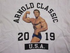 Homage Arnold Classic 2019 T Shirt (XL) Bodybuilding Schwarzenegger