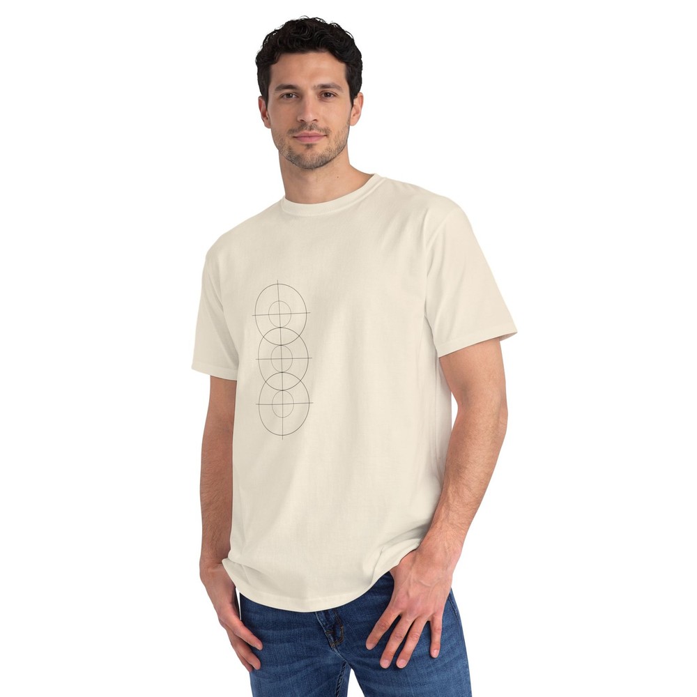 Veytric Minimal Geometric Bullseye Tee